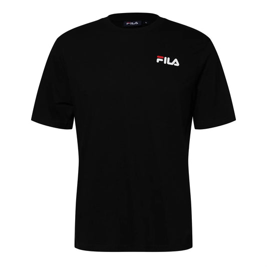 Fila Chaz Men's Black Logo Crew Neck T-Shirt